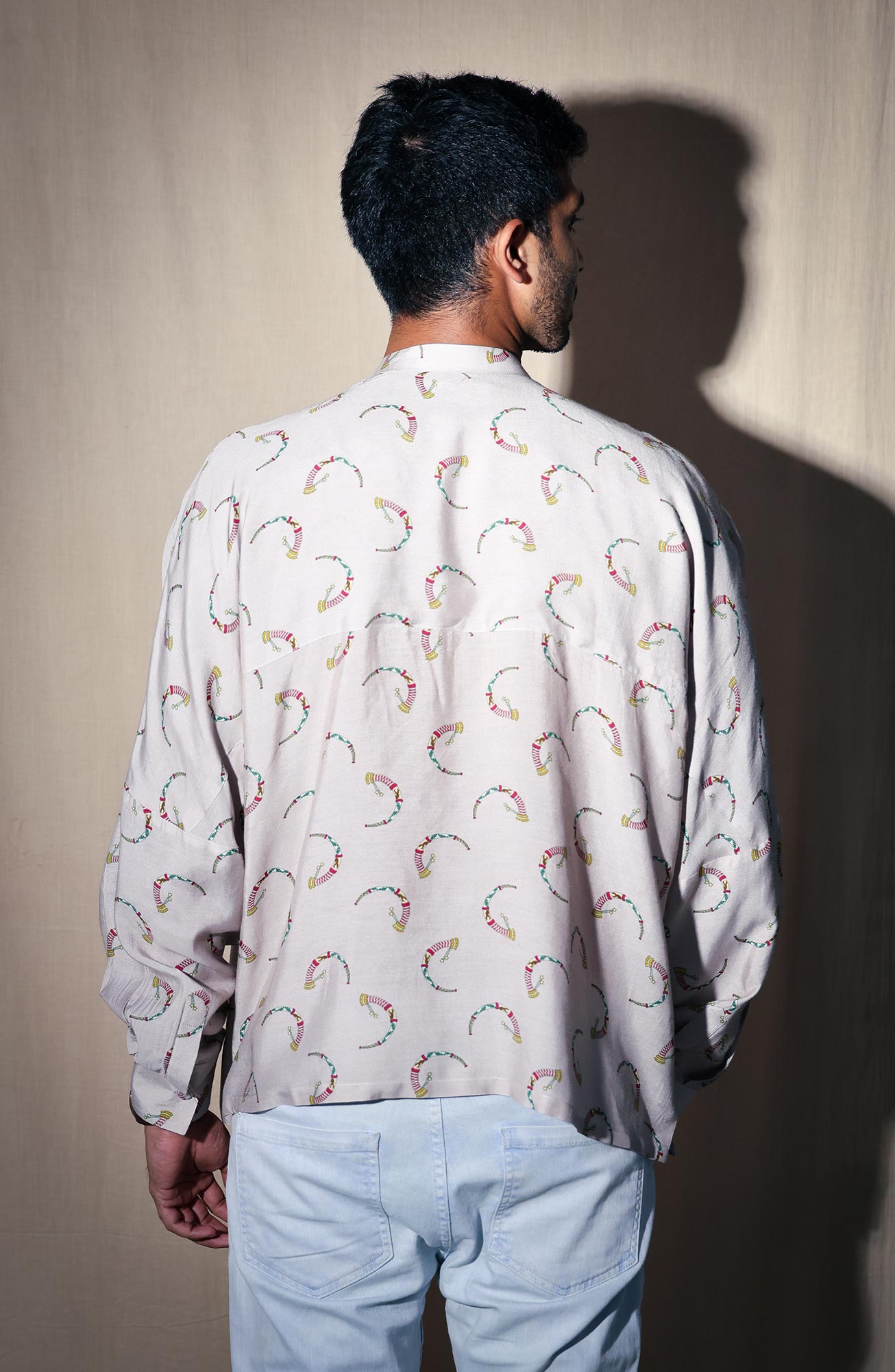 folding placket shirt