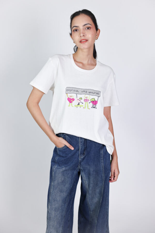 emotional little gangsters tee