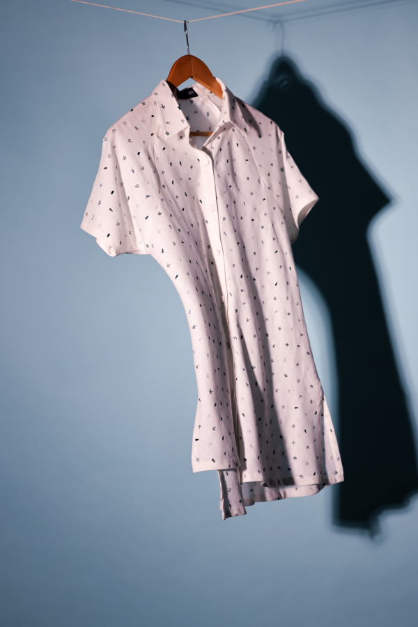 organic cotton benaras raglan shirt