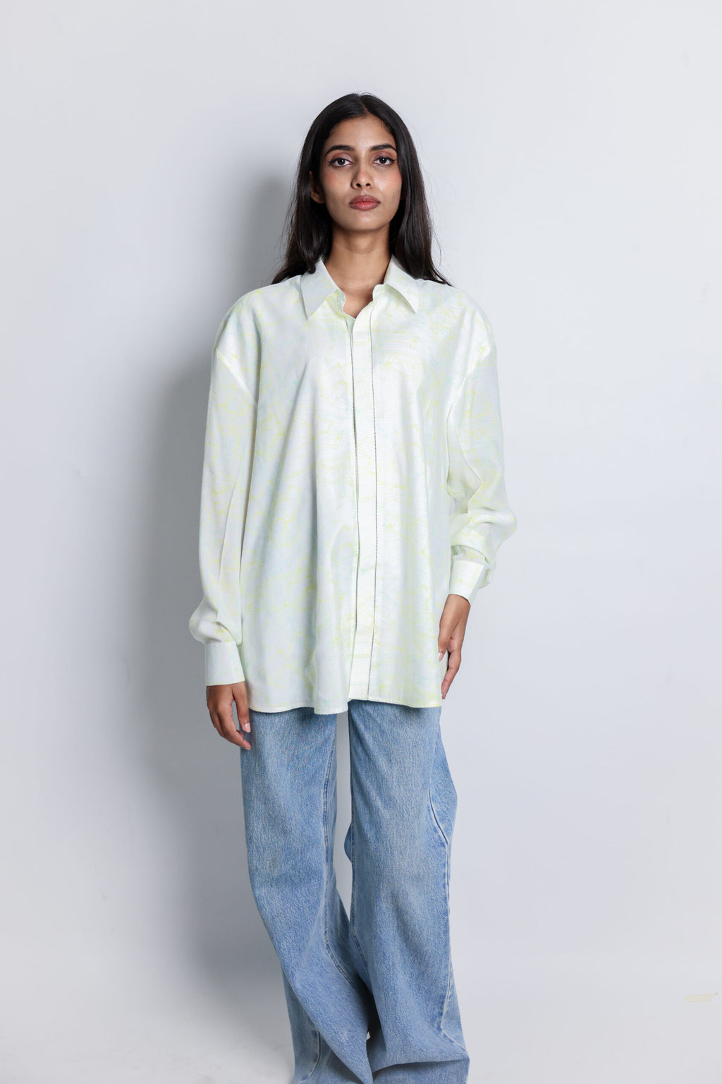 double placket shirt