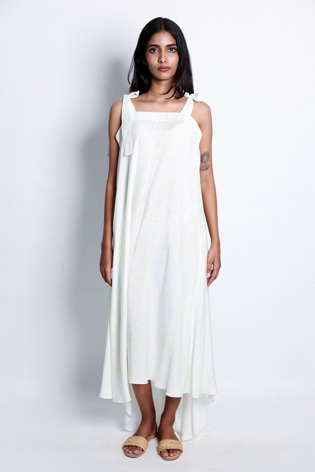 patterned trail dress