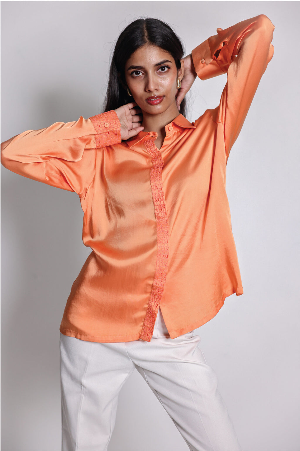 self placket shirt