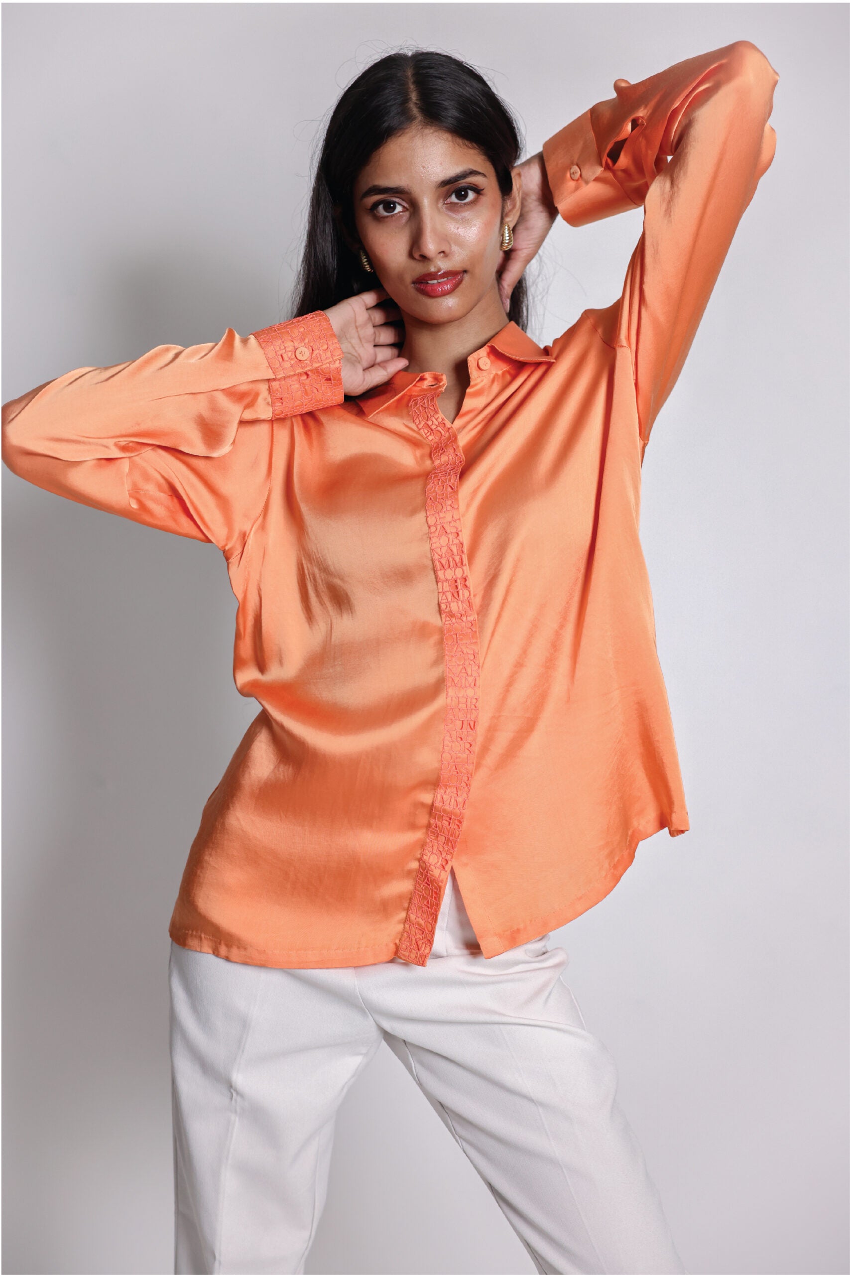 self placket shirt