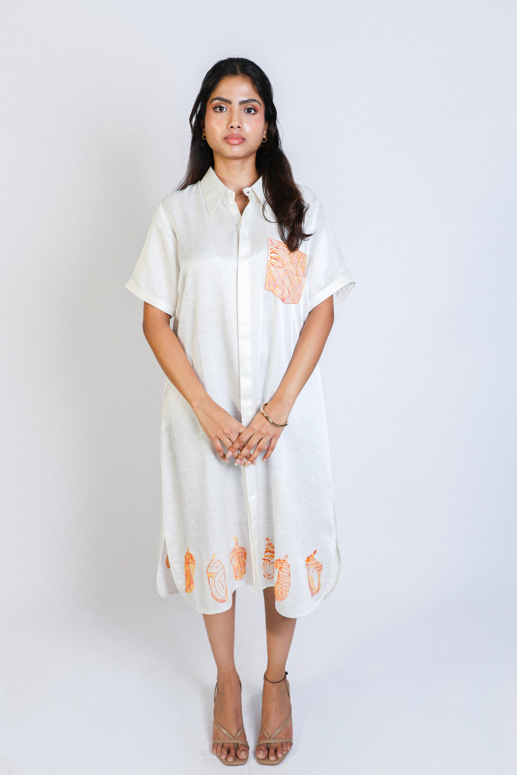 funny figure shirt dress