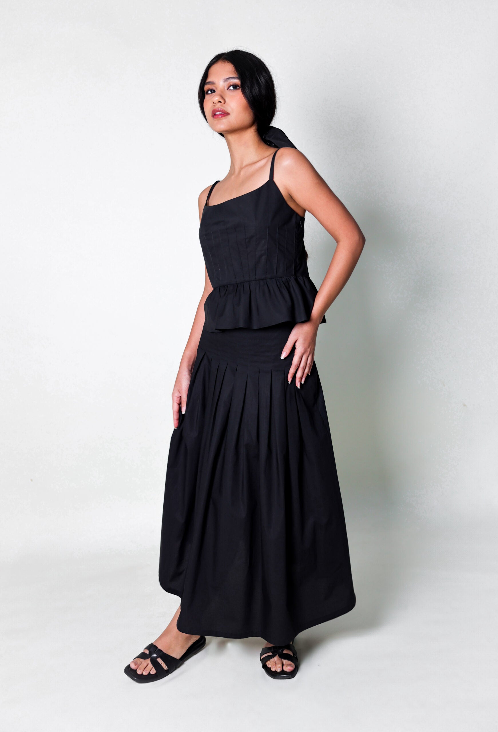 fit and flare skirt set