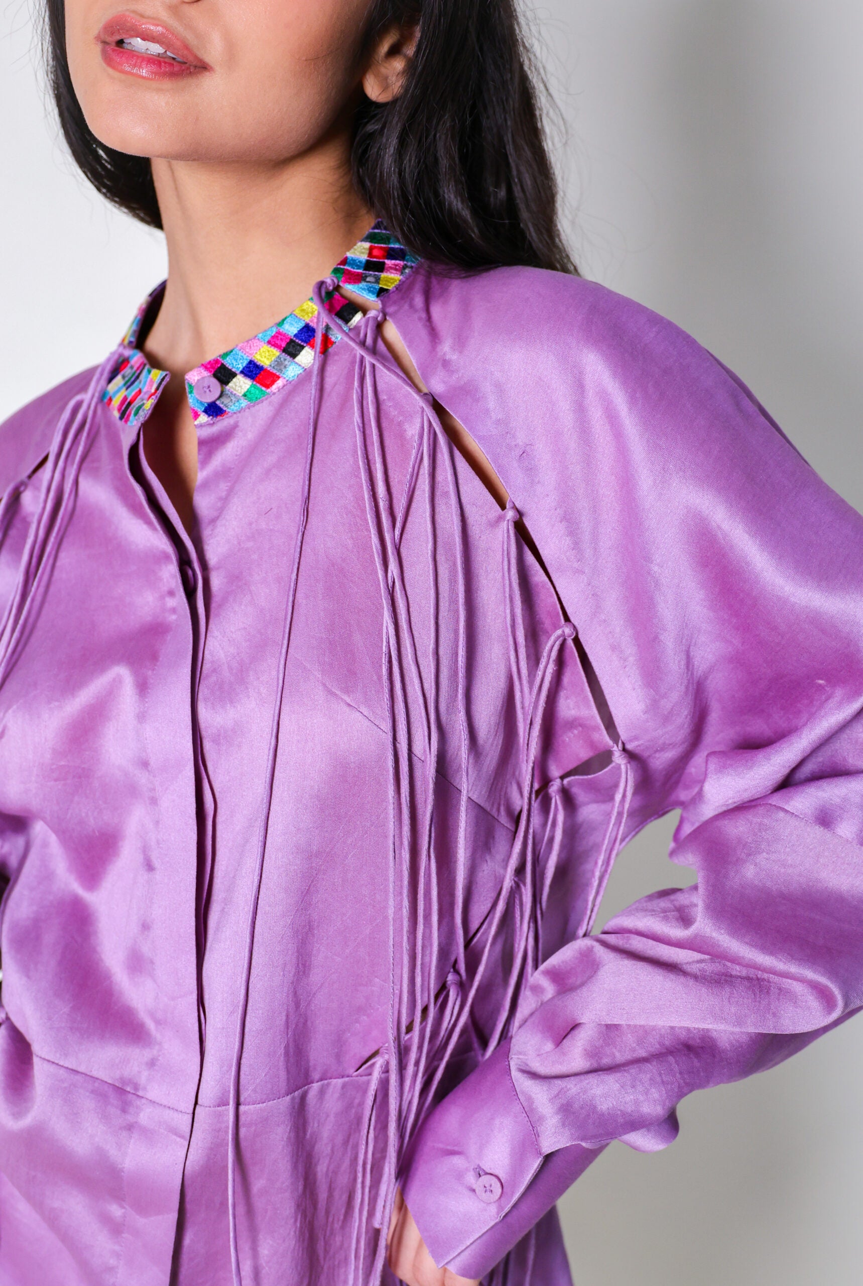 cmyk tassels shirt