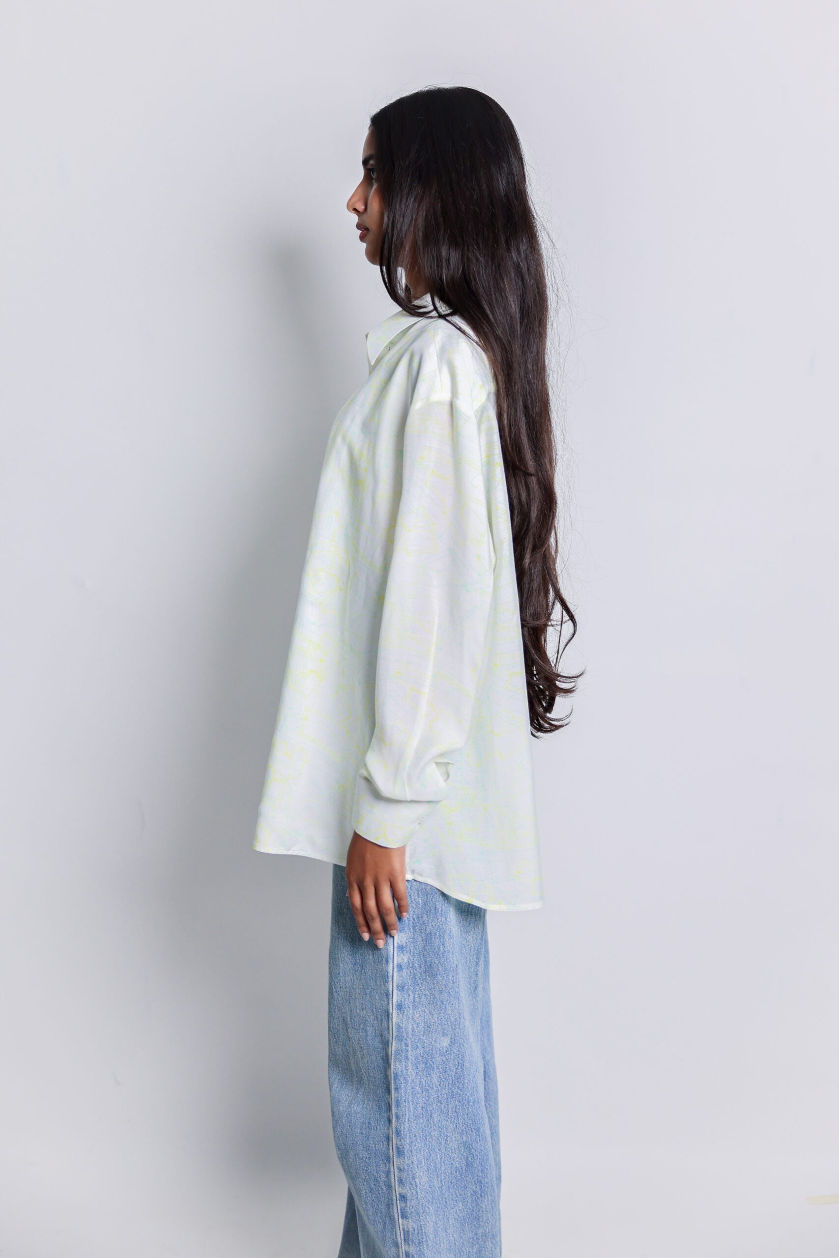 double placket shirt