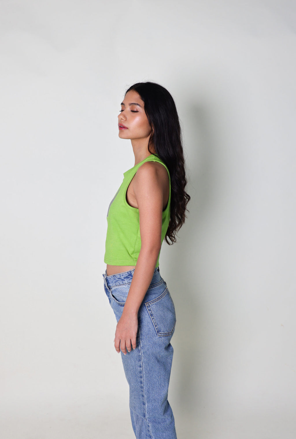 leather pattern tank