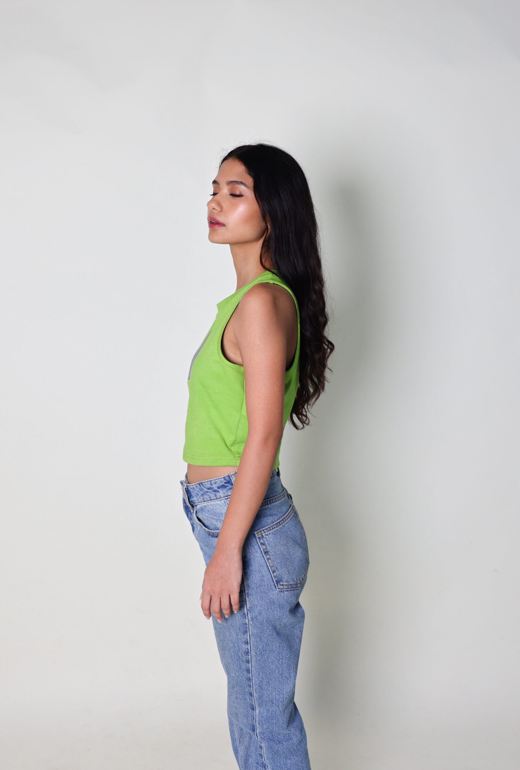 leather pattern tank