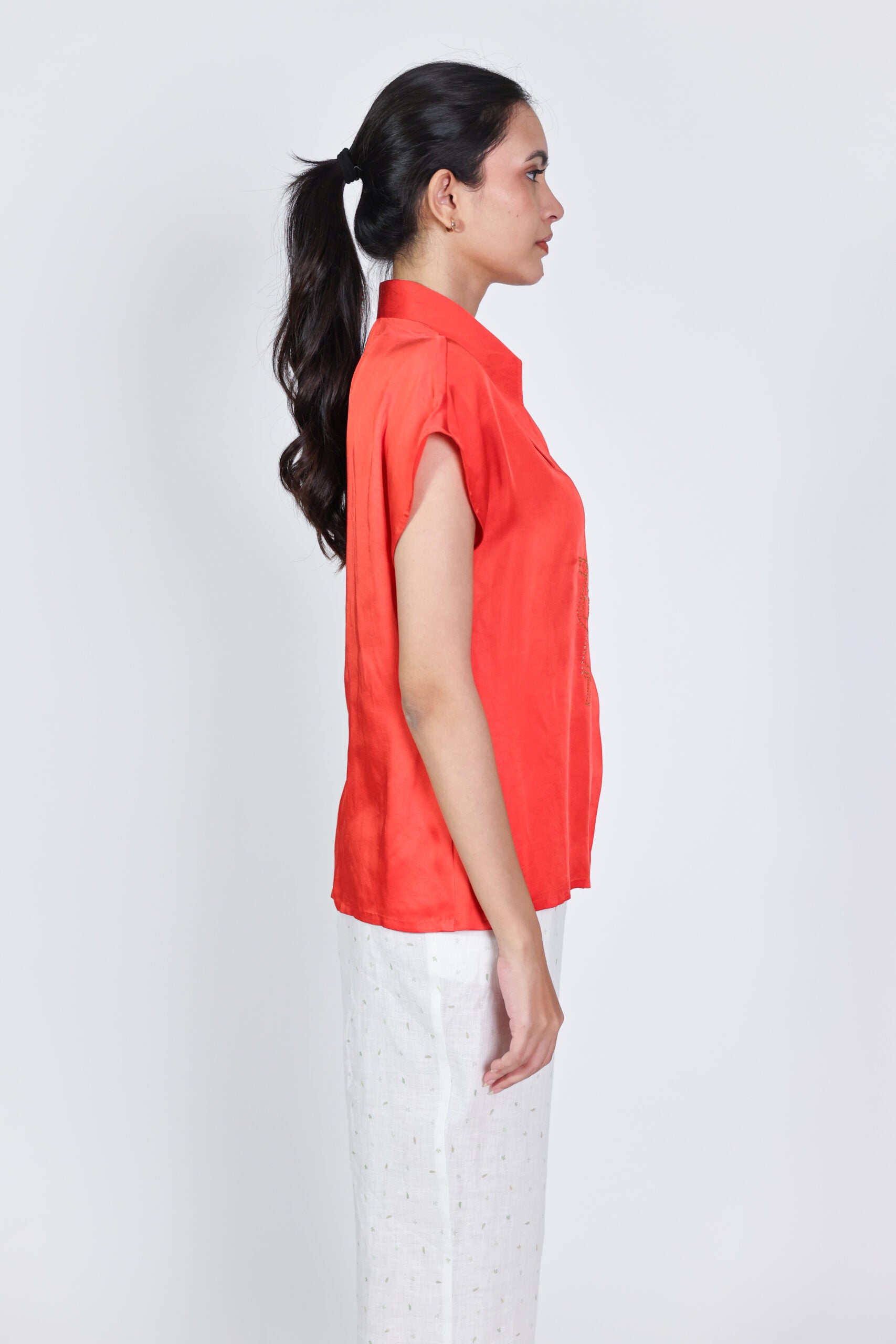 X marks the spot blouse