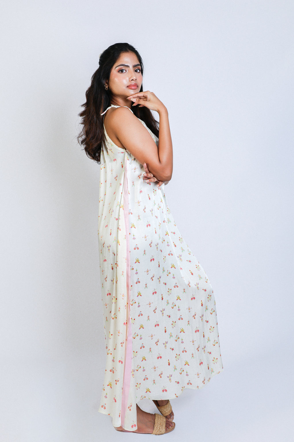 placketed trail dress