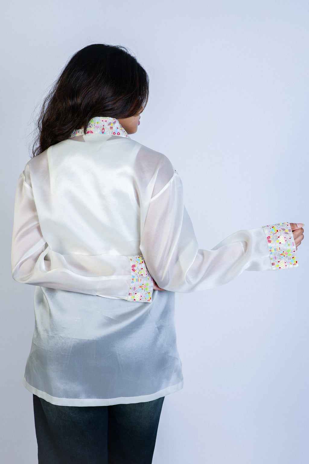 floating cutwork shirt