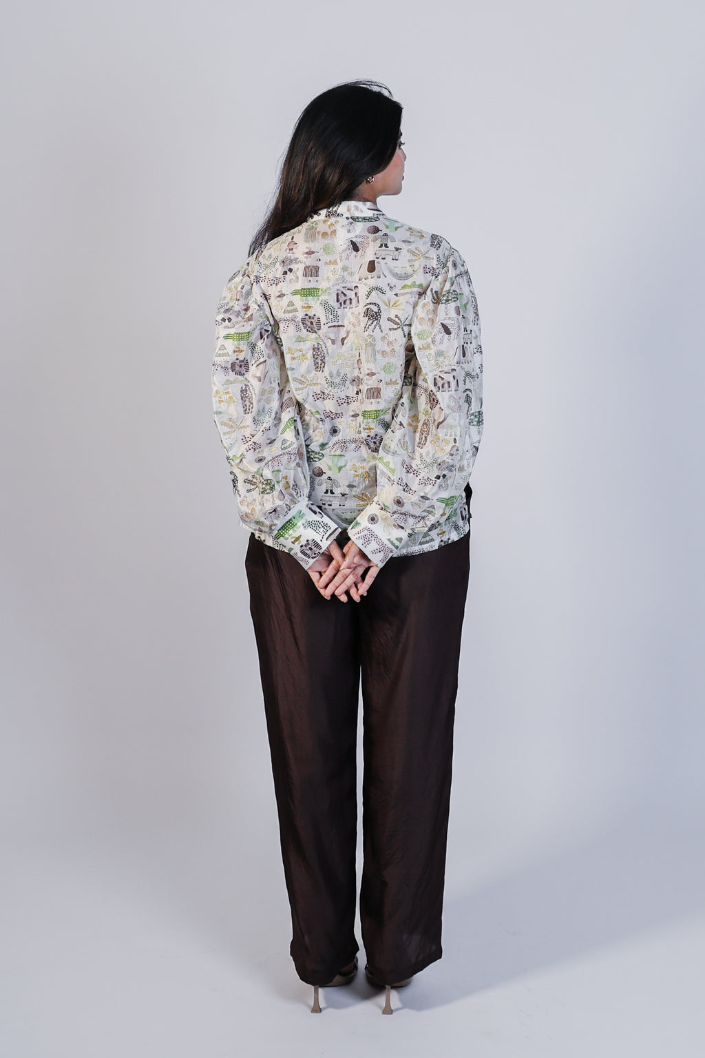 scribble blouse