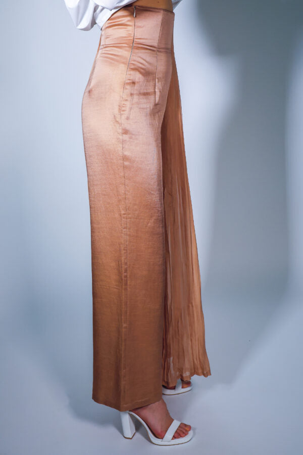 gesture knife pleat pant