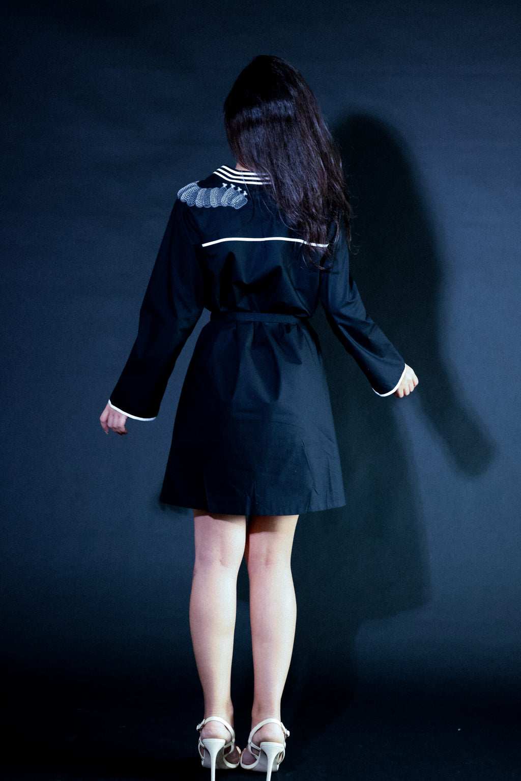 caterpillar kimono jacket