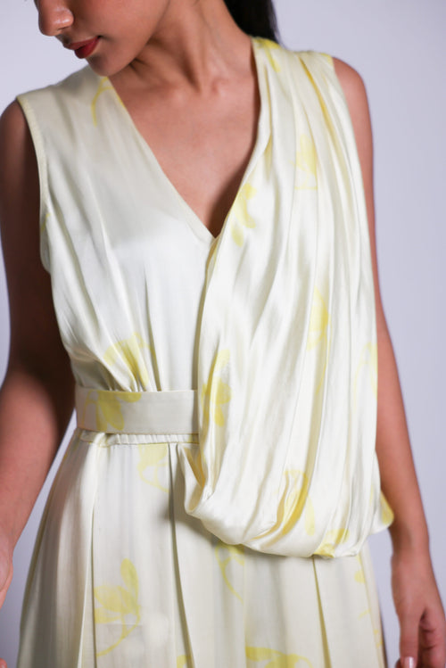 belted jumpsuit
