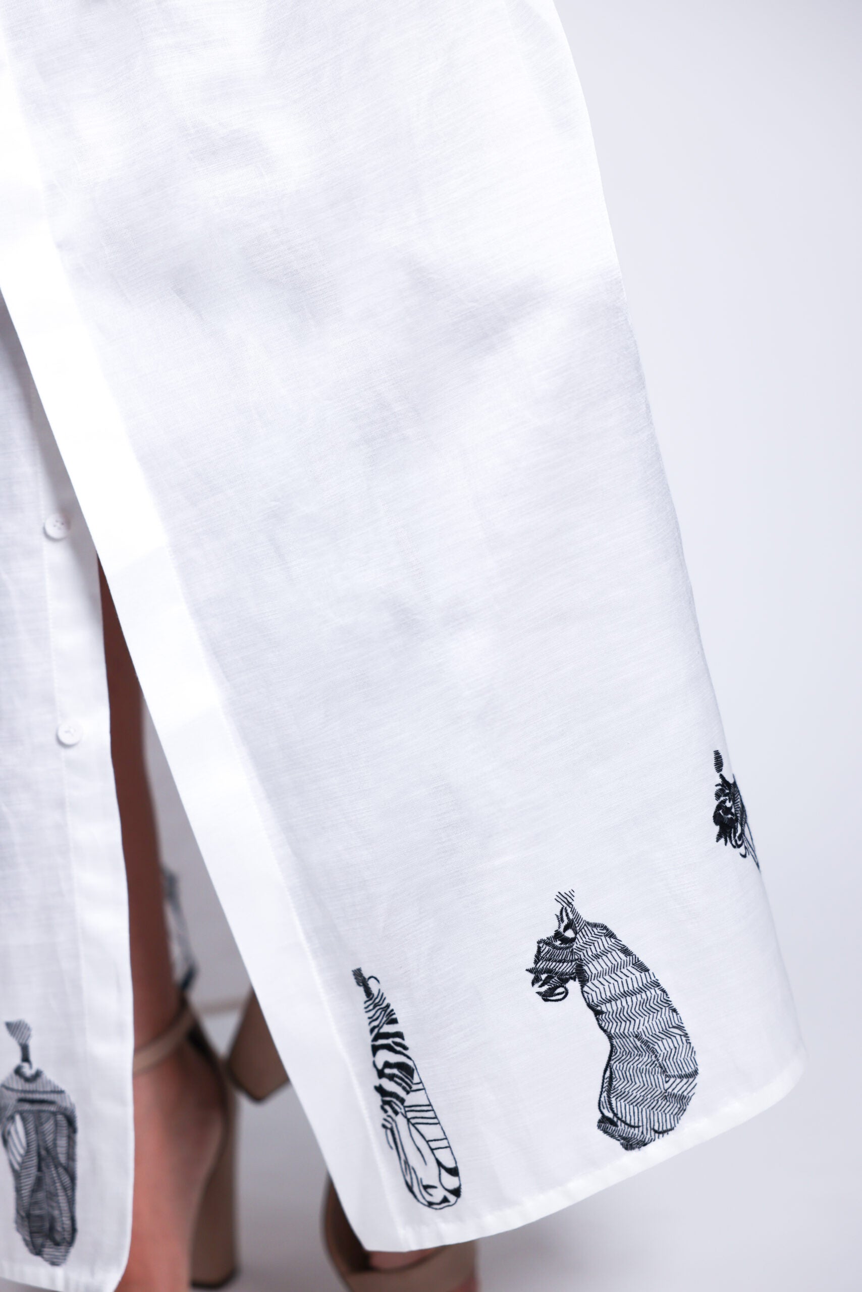 funny figure shirtdress