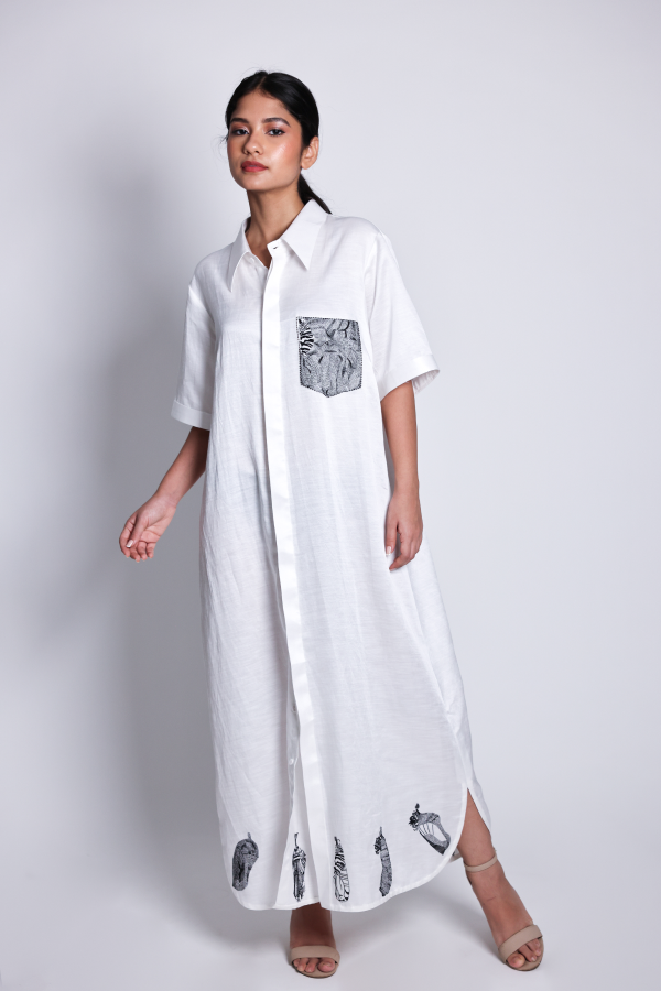 funny figure shirtdress