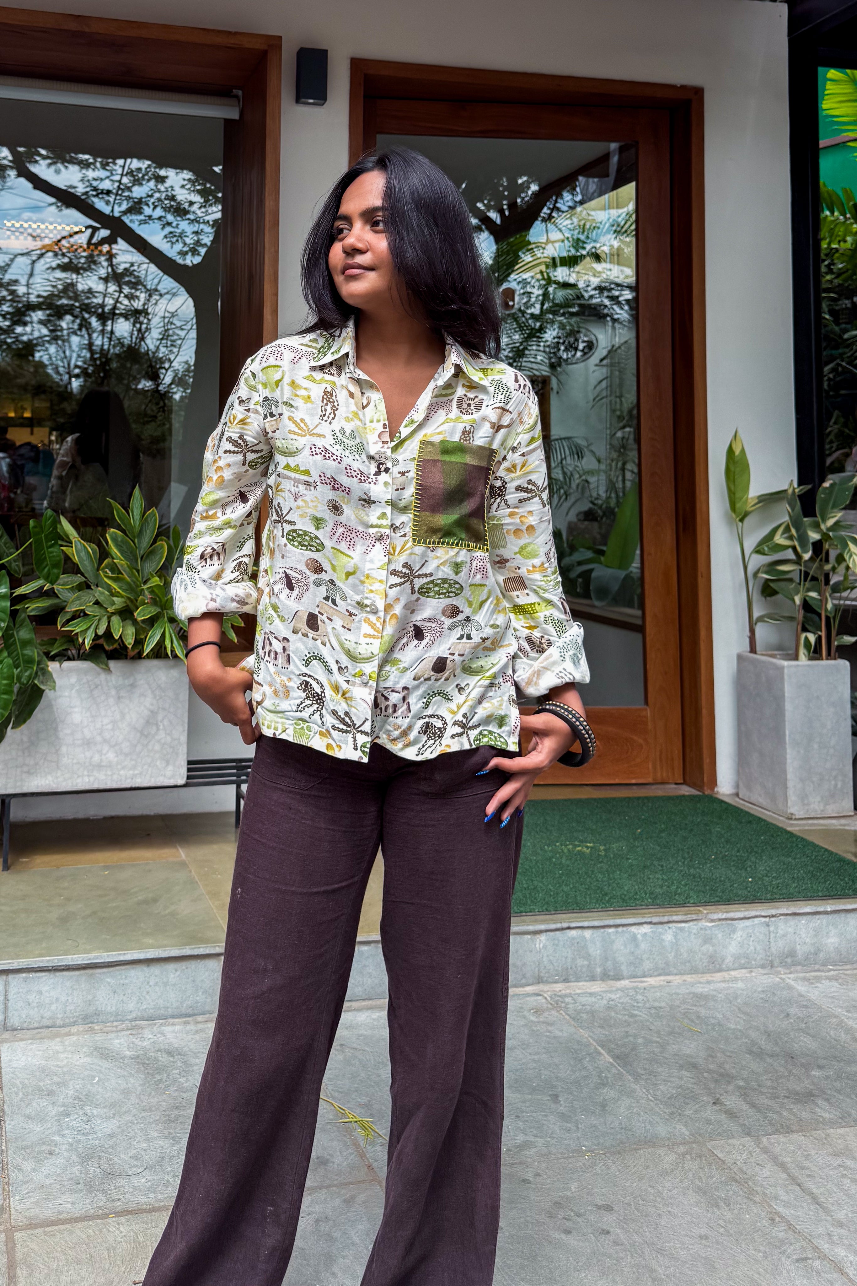 patch print shirt