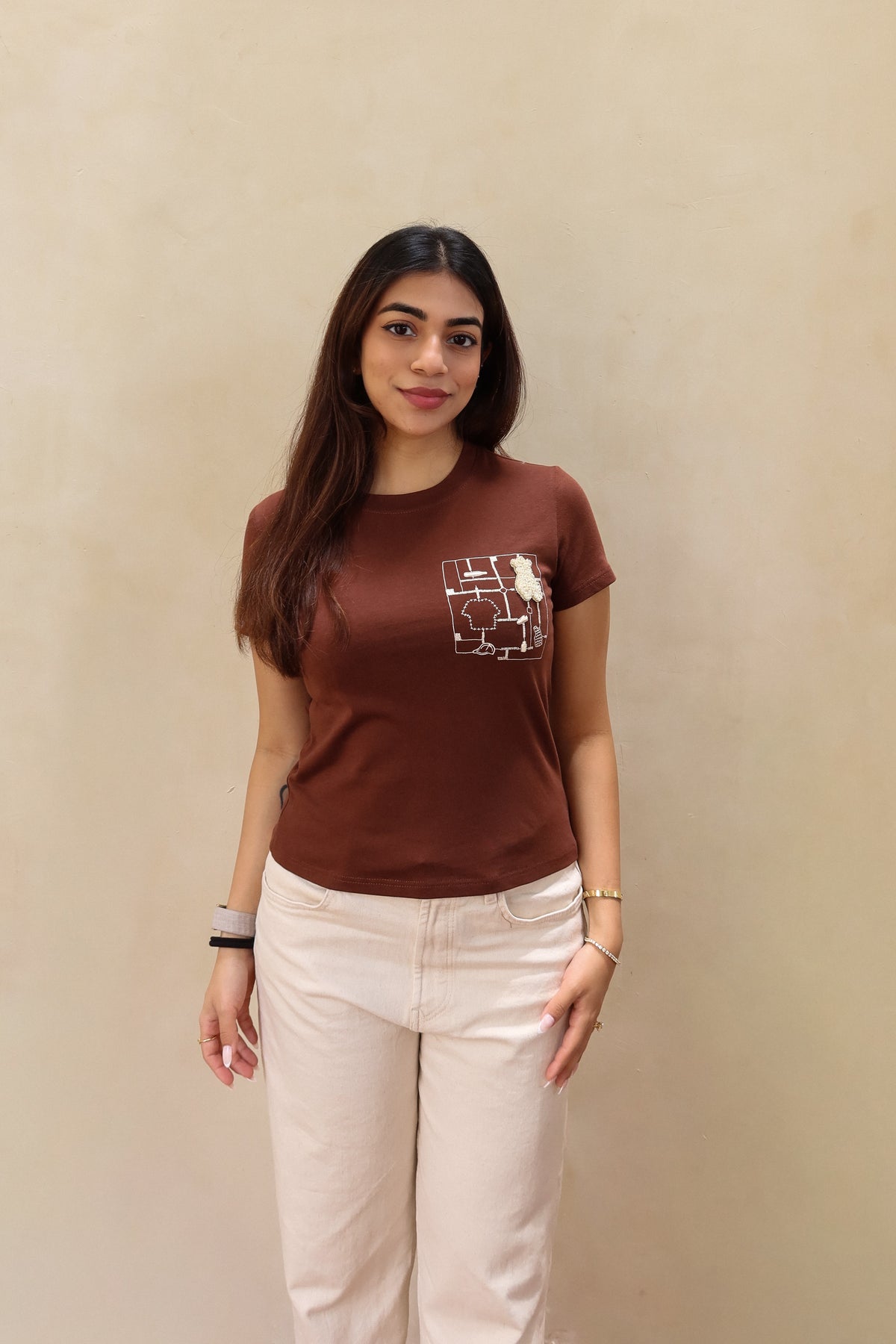 bootee on the pocket tee
