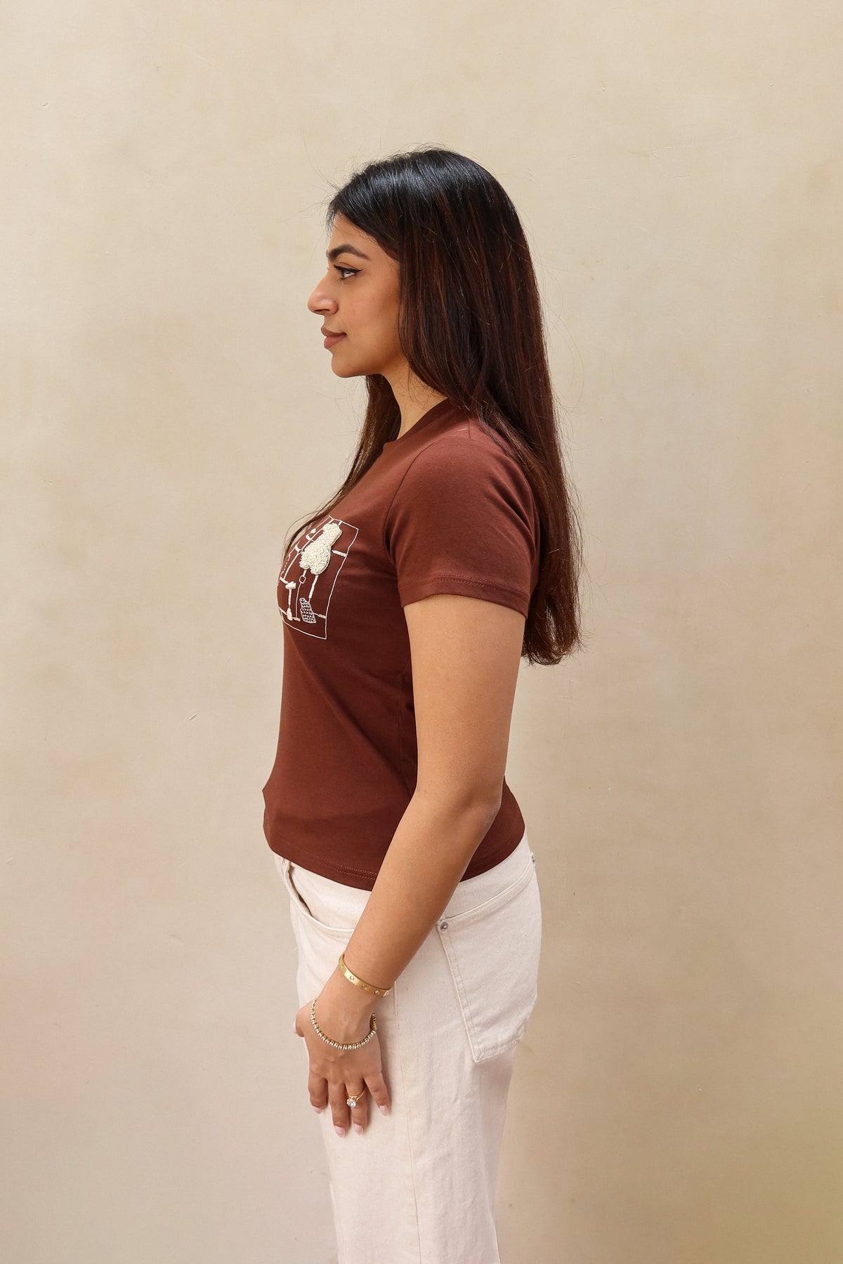 bootee on the pocket tee