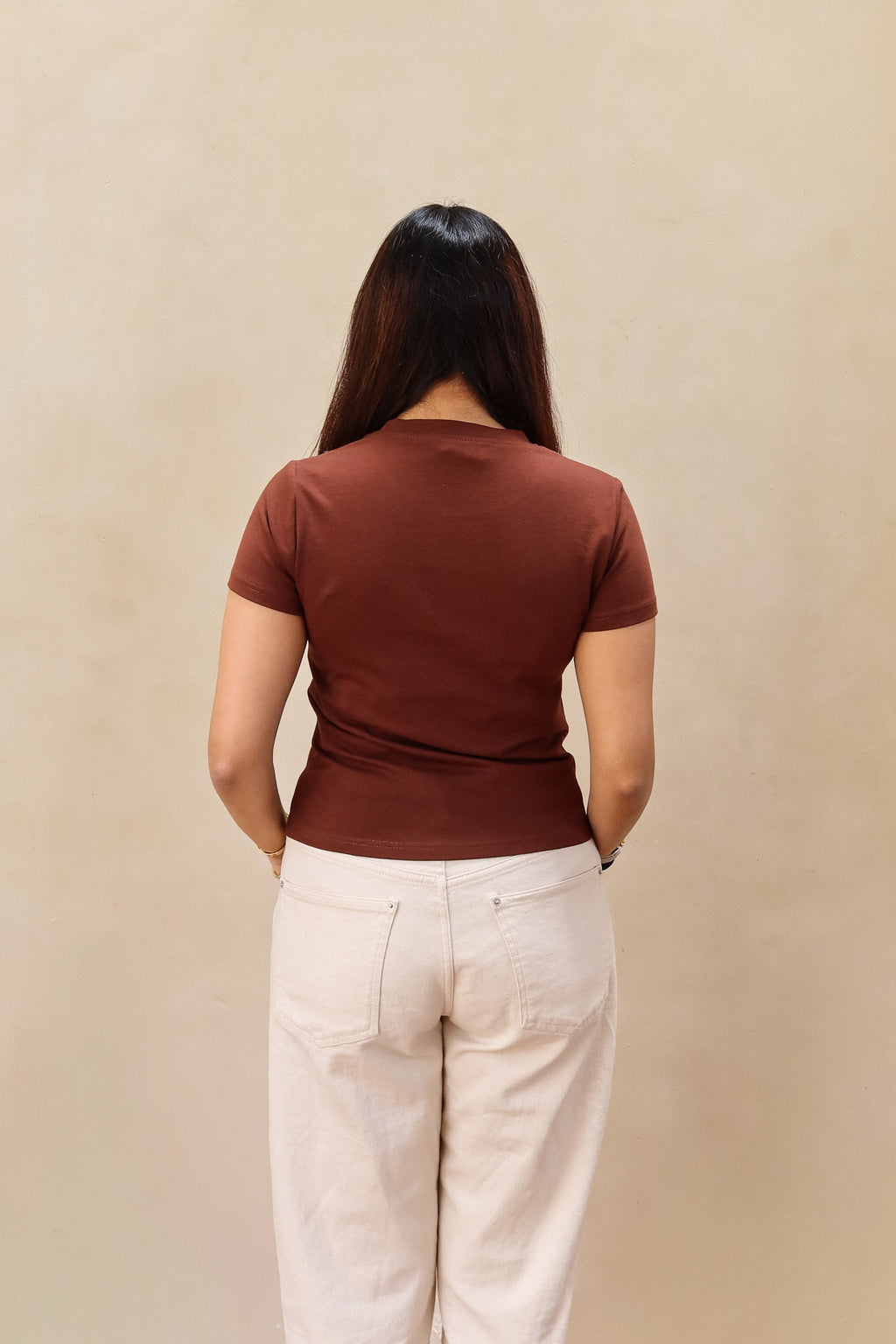 bootee on the pocket tee