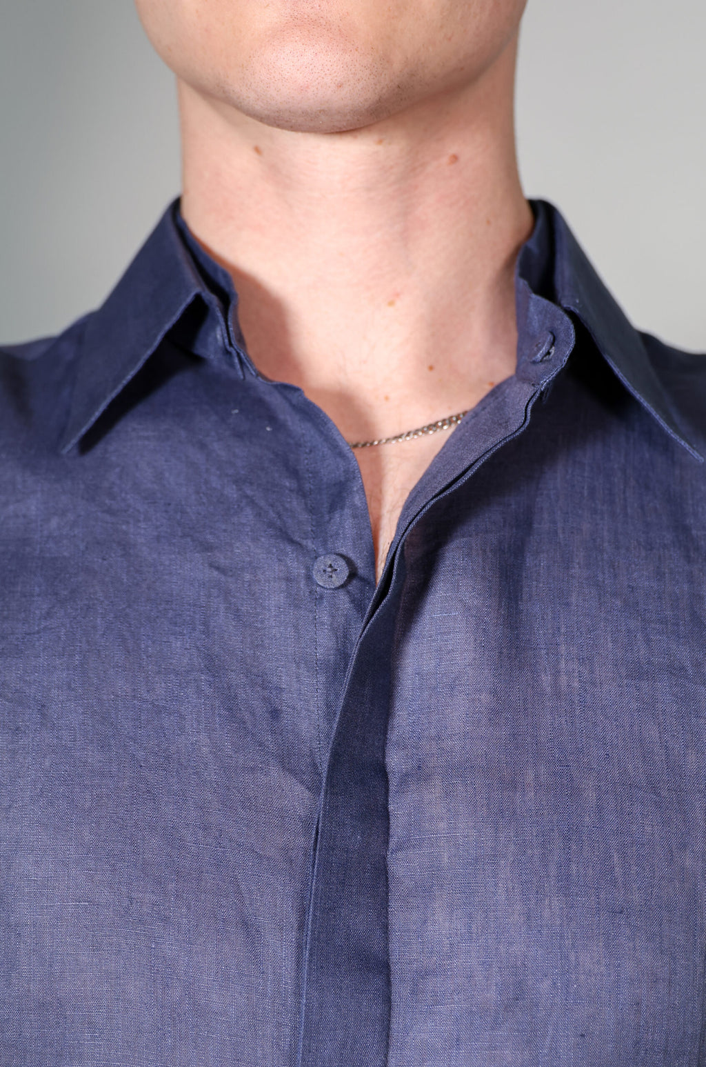 detachable collar FF shirt