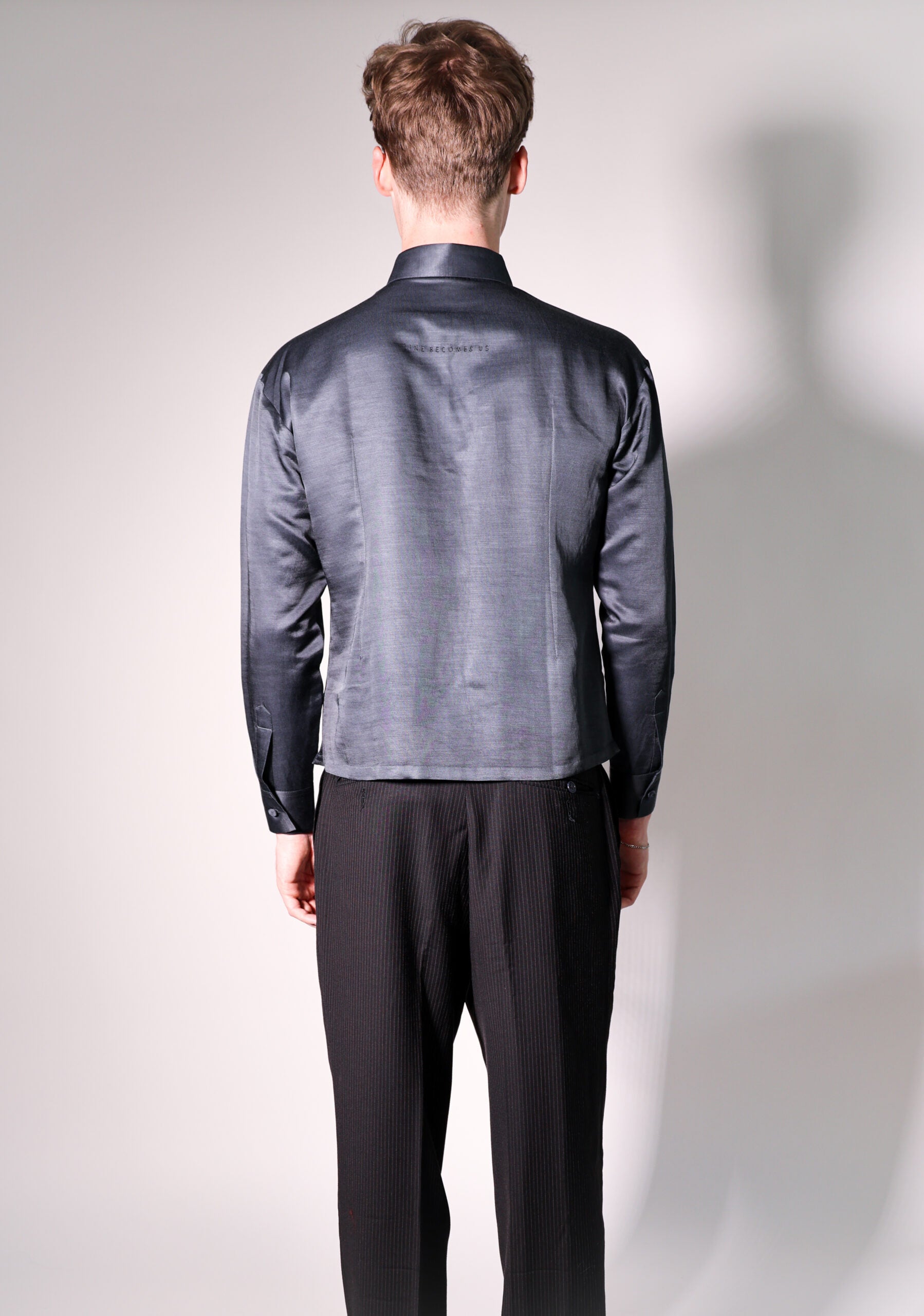 organic hatch placket shirt