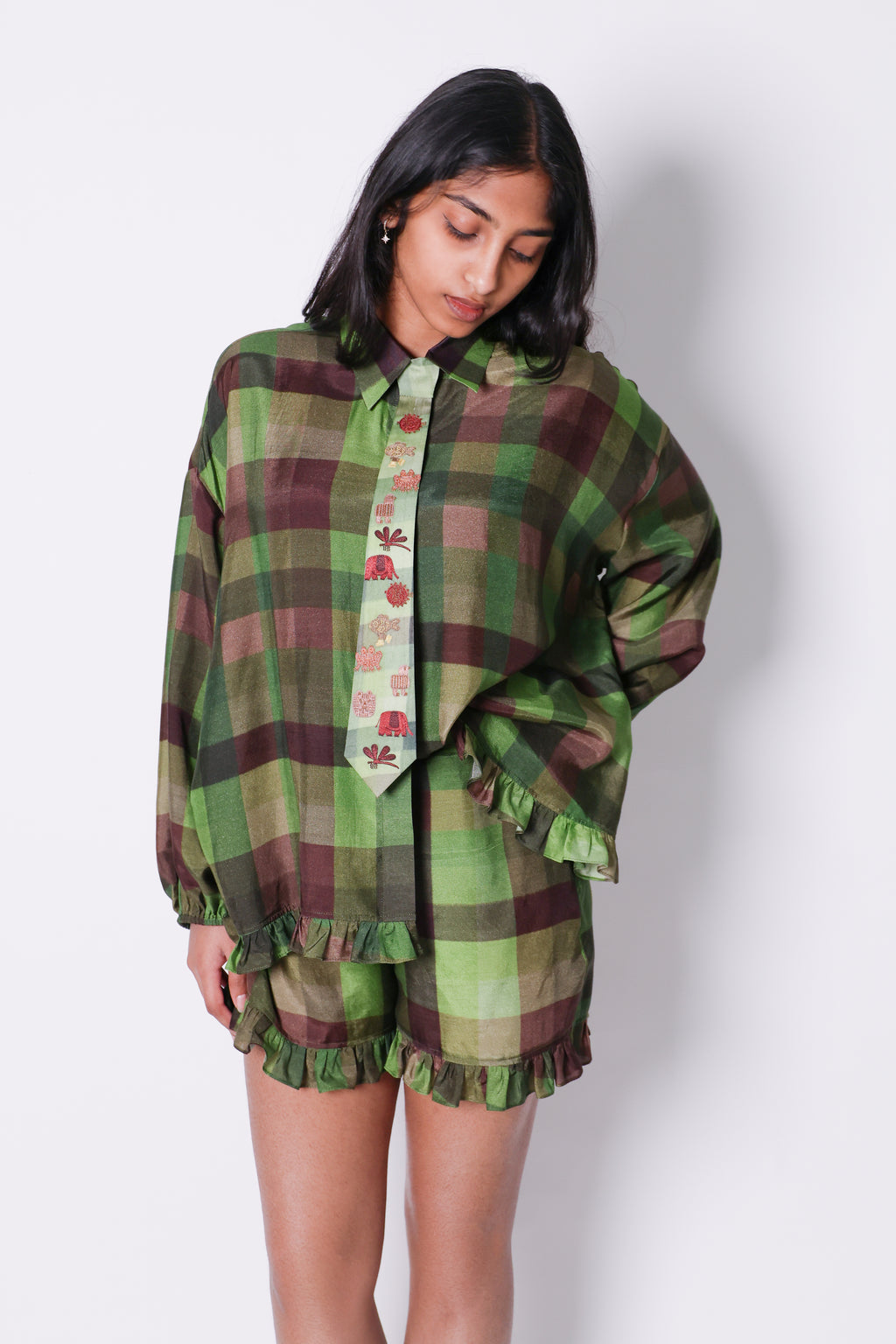 lungi print WFH set
