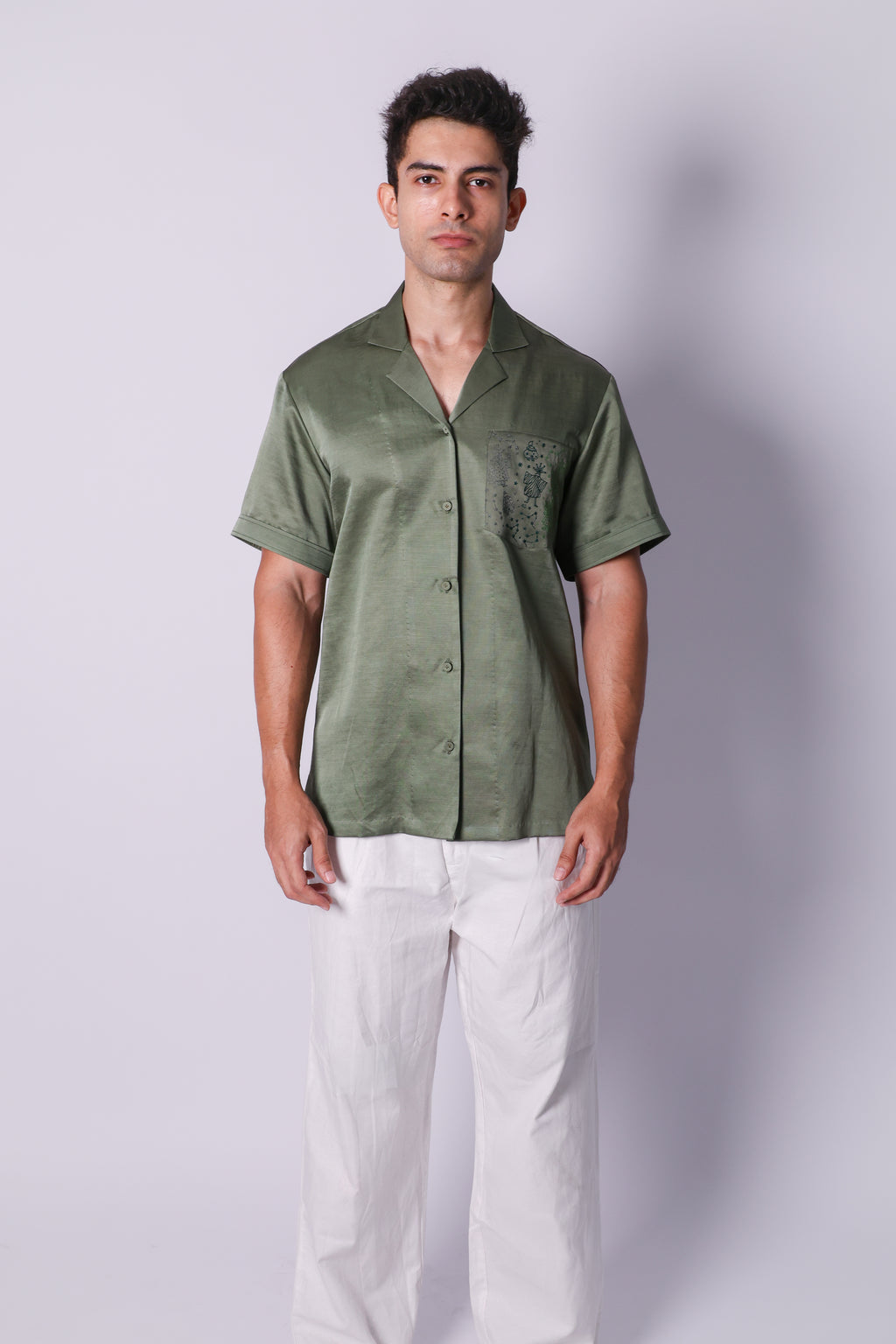 olive constellation pocket bowler
