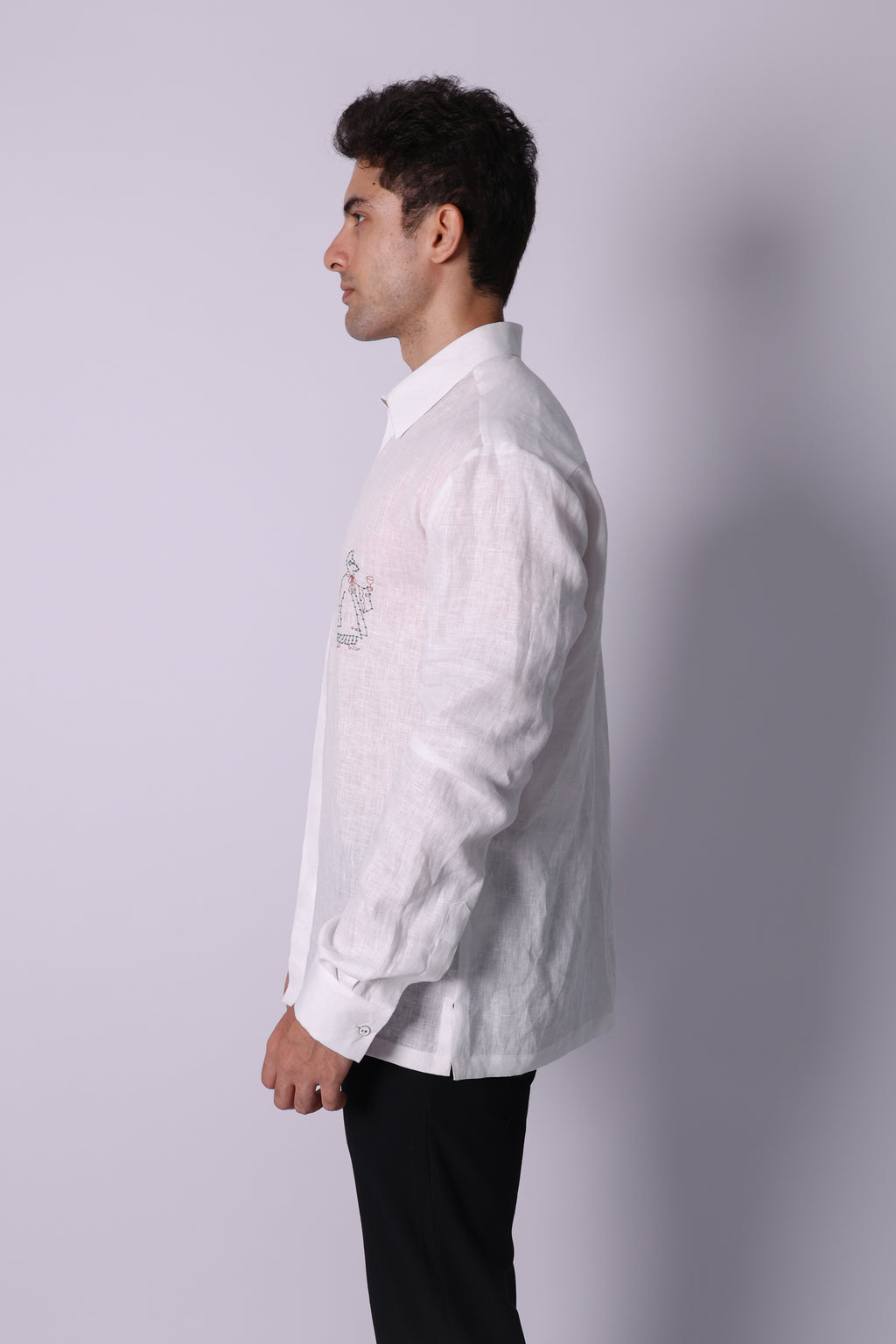 connect the dots logo shirt