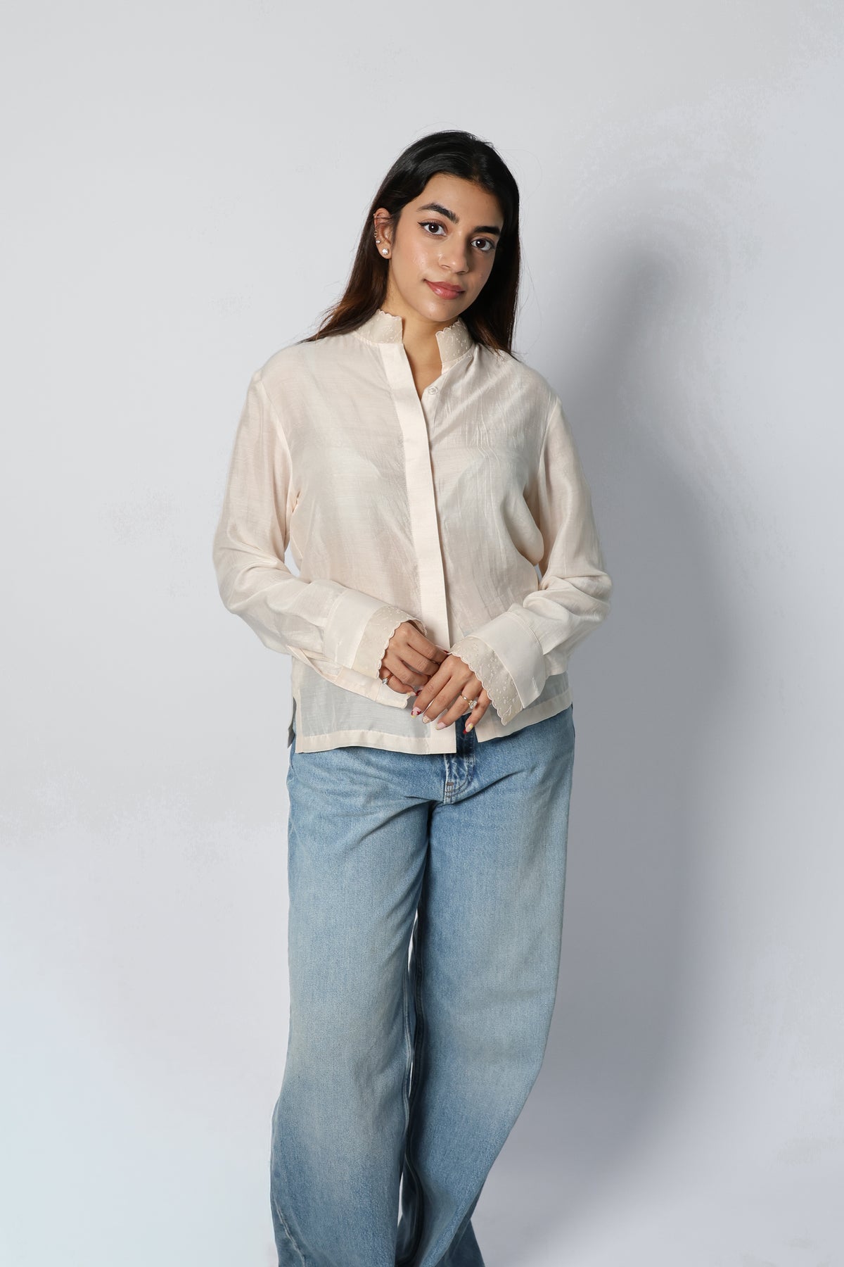 victorian collar shirt