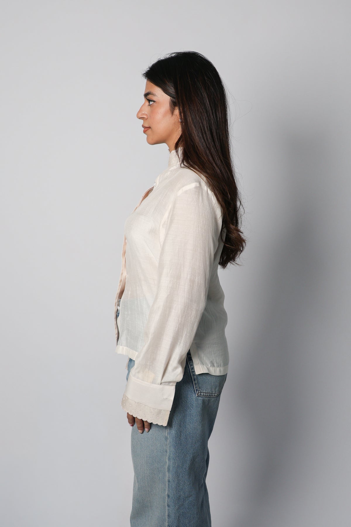 victorian collar shirt