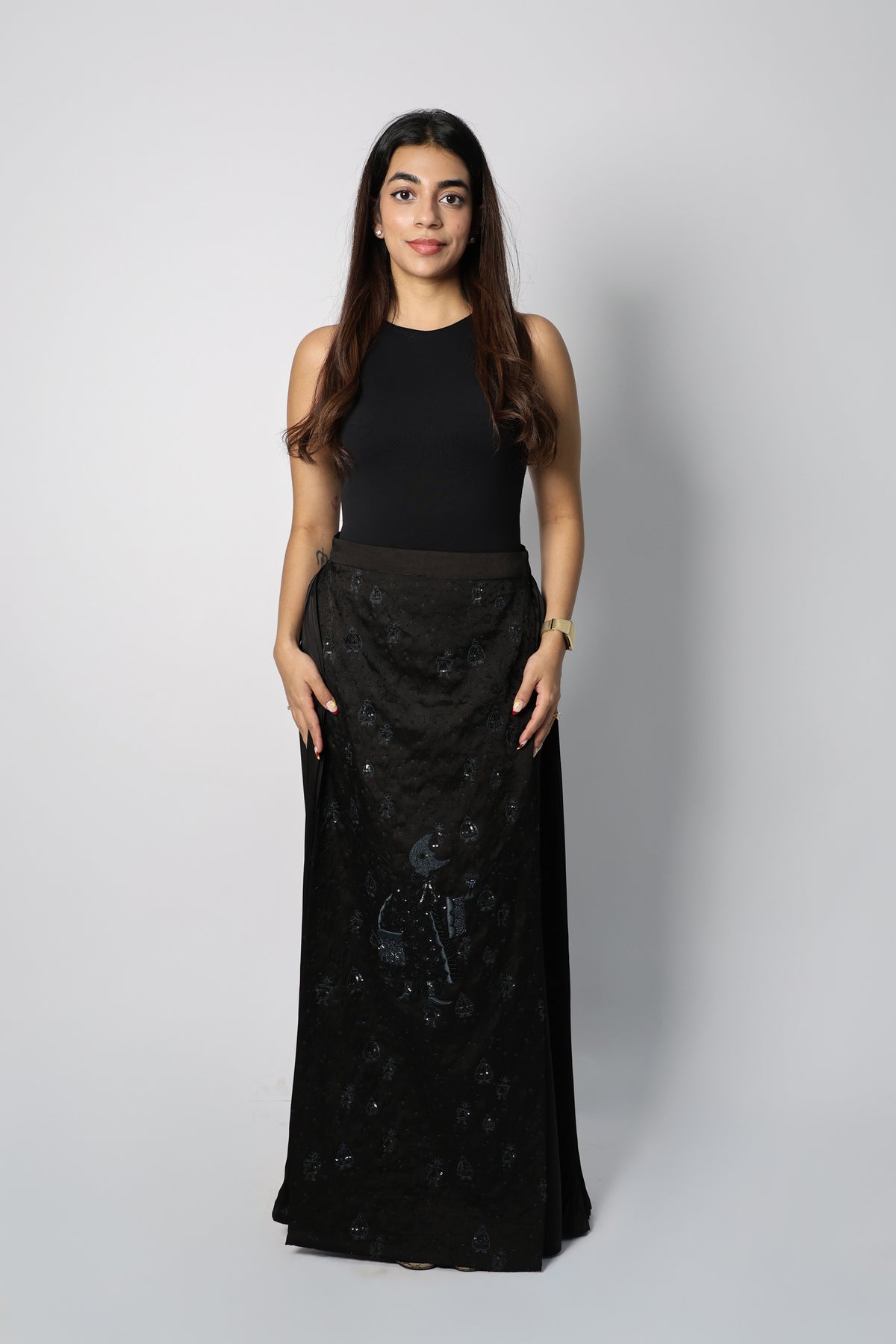 pleated Pru skirt