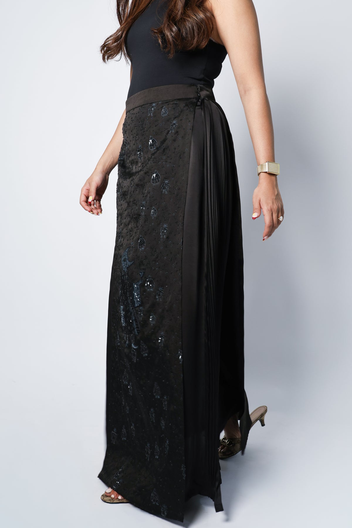 pleated Pru skirt