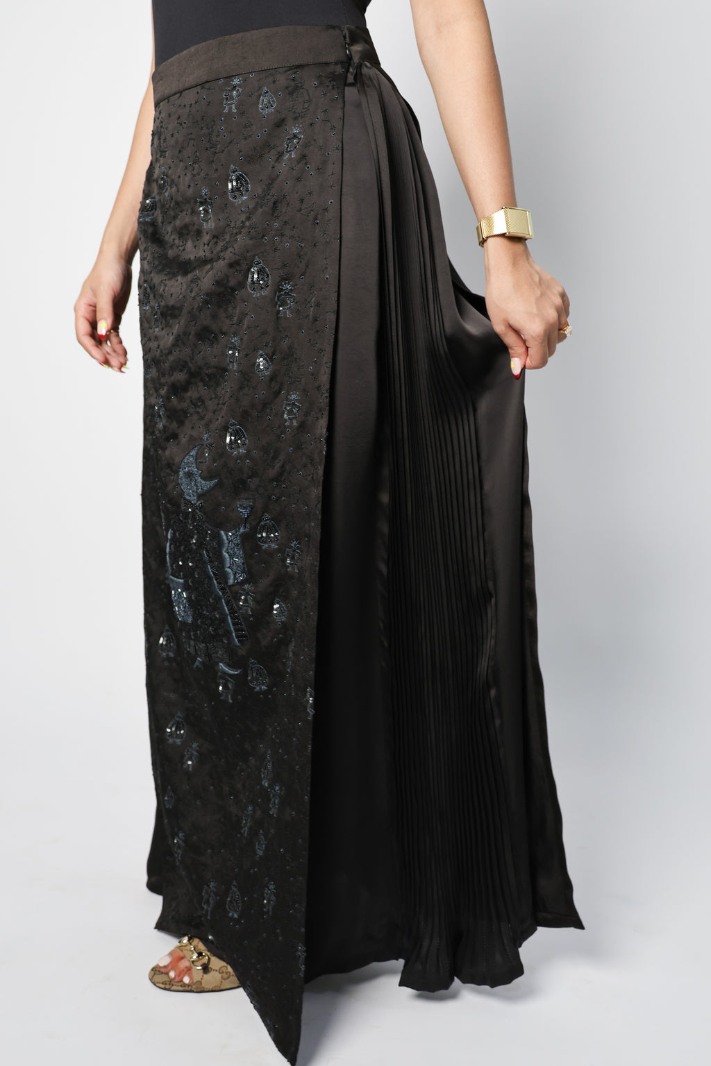 pleated Pru skirt