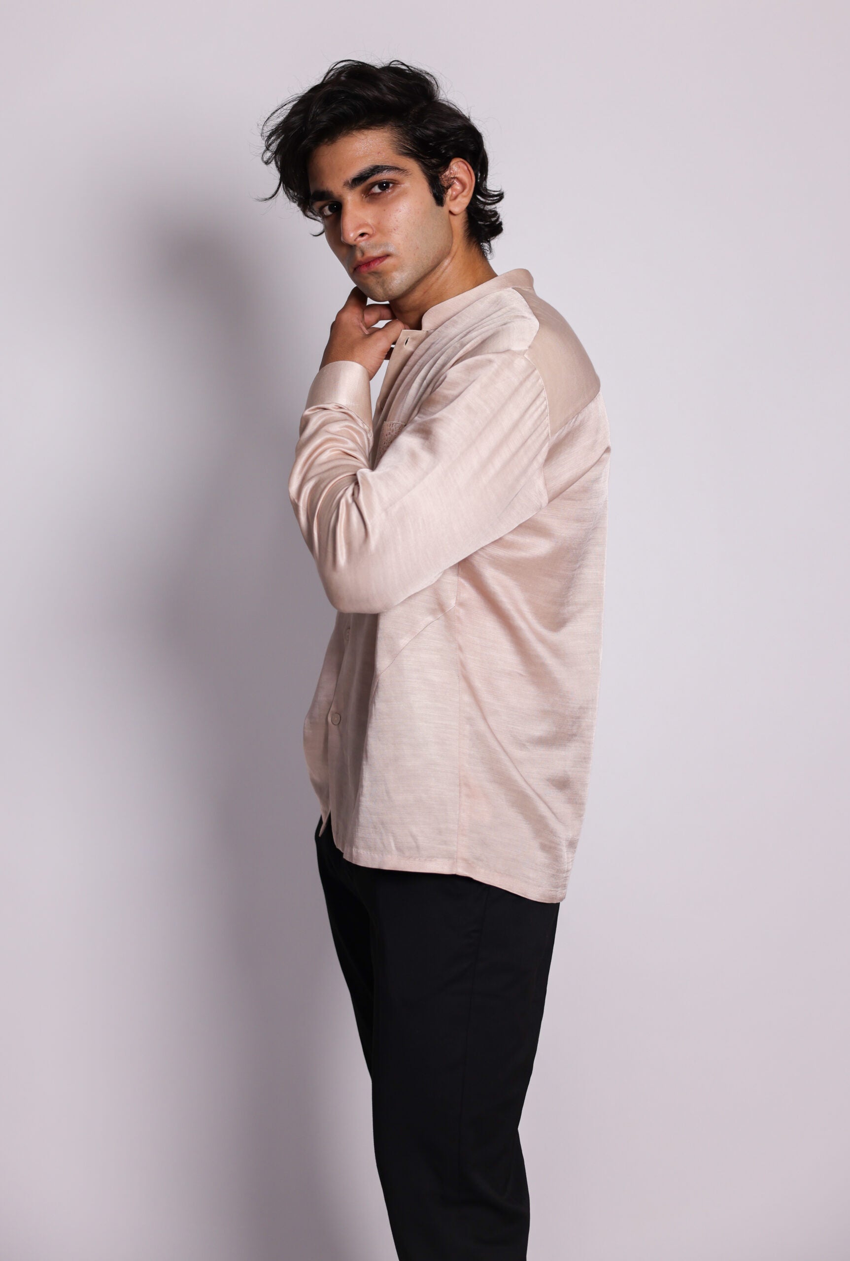 alphabet pocket shirt