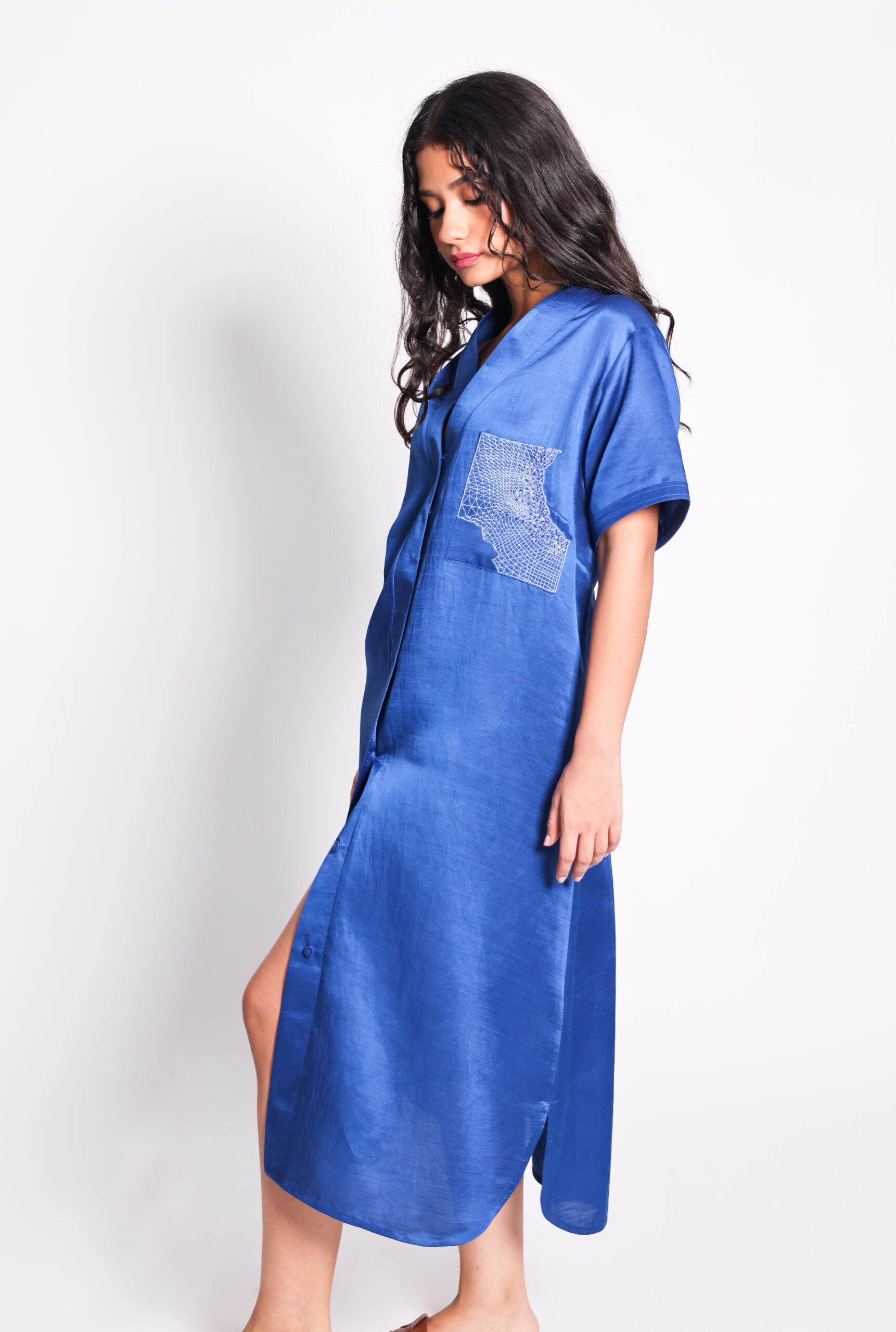 DNA kaftan dress