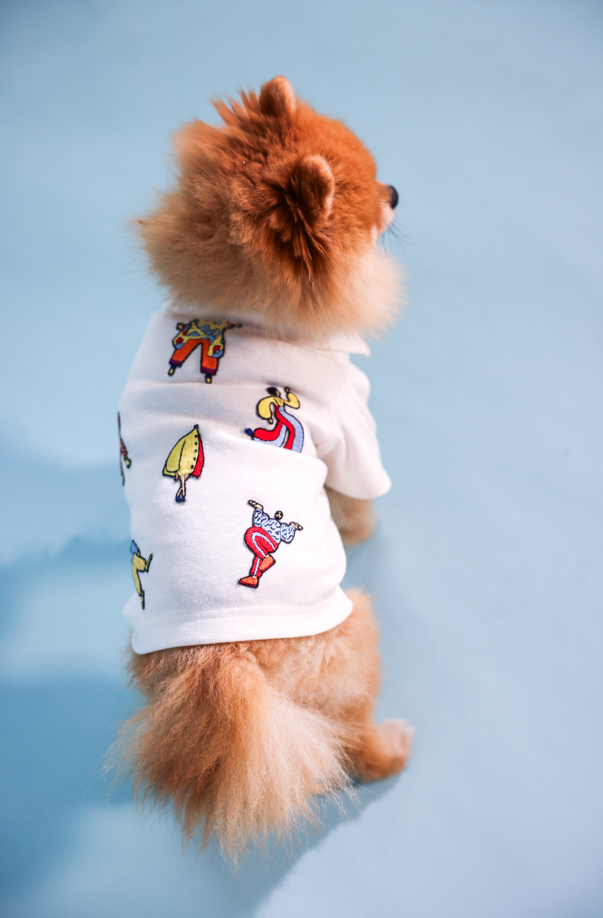 furry stamps tee