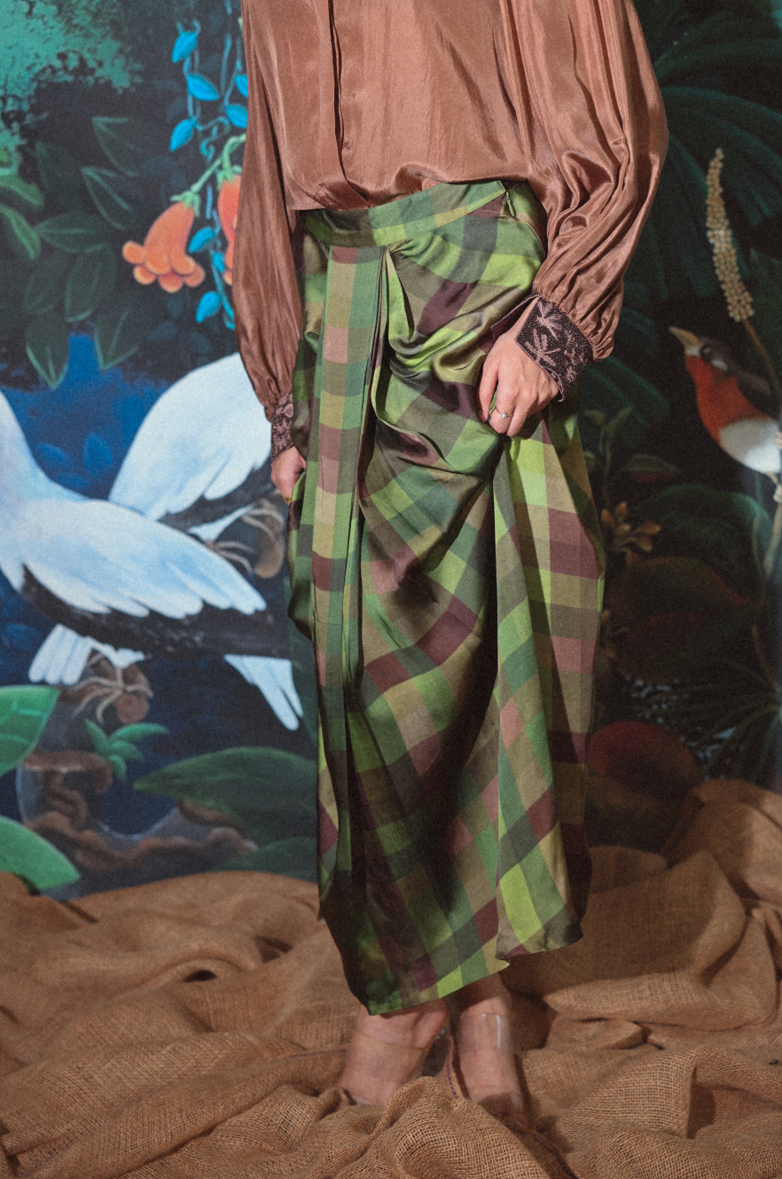 veshti skirt + assembly blouse set