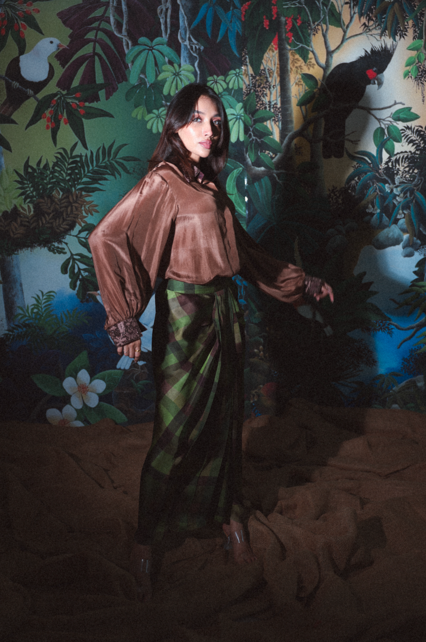 veshti skirt + assembly blouse set