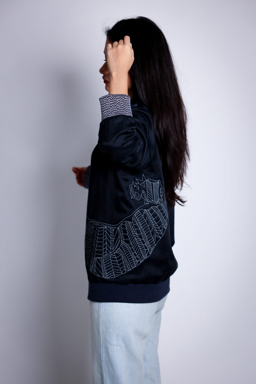 quilted bomber