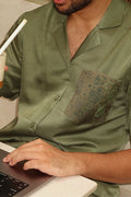 olive constellation pocket bowler