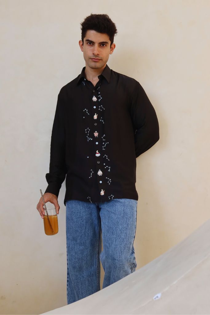 constellation placket shirt