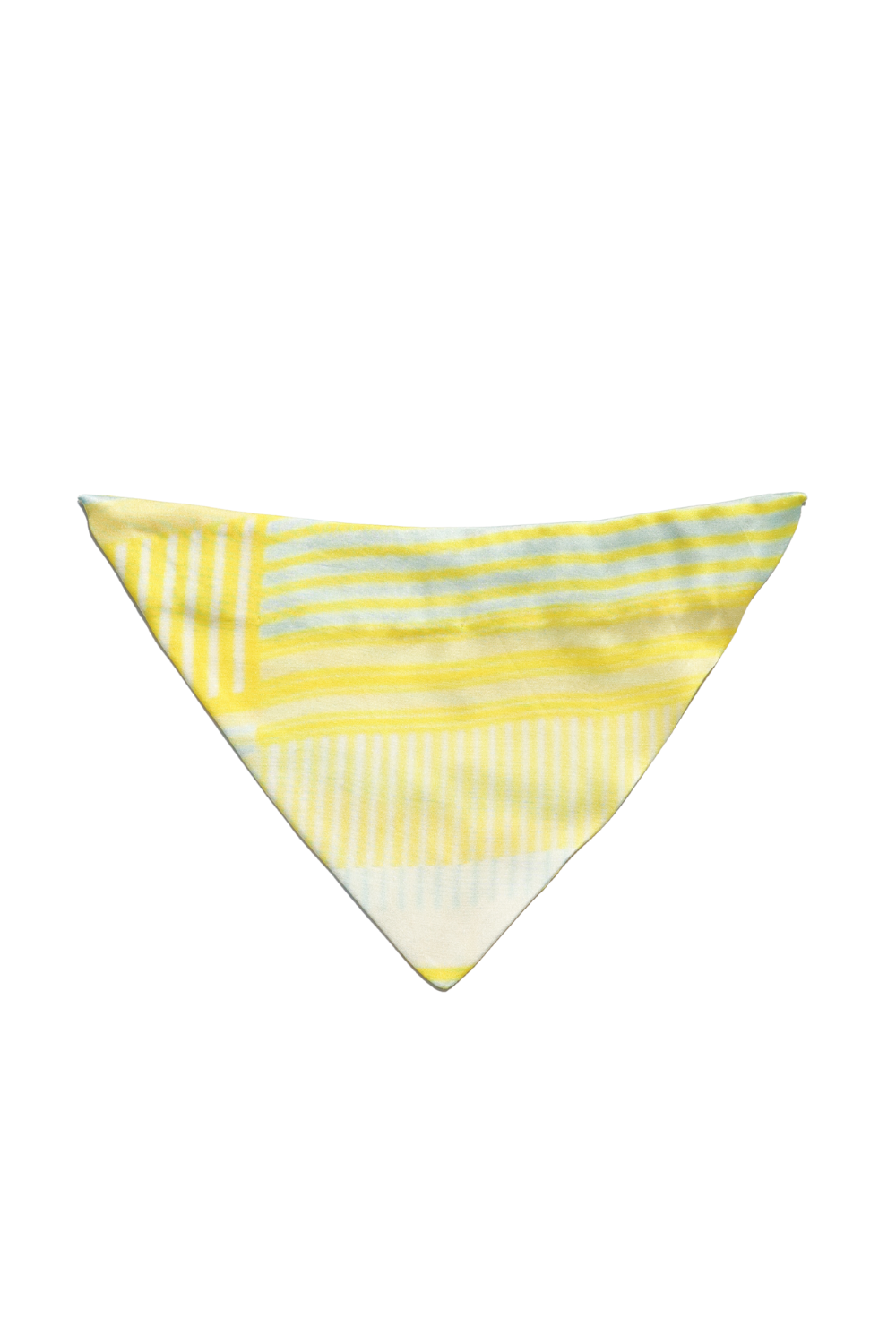 yellow stripes bandana
