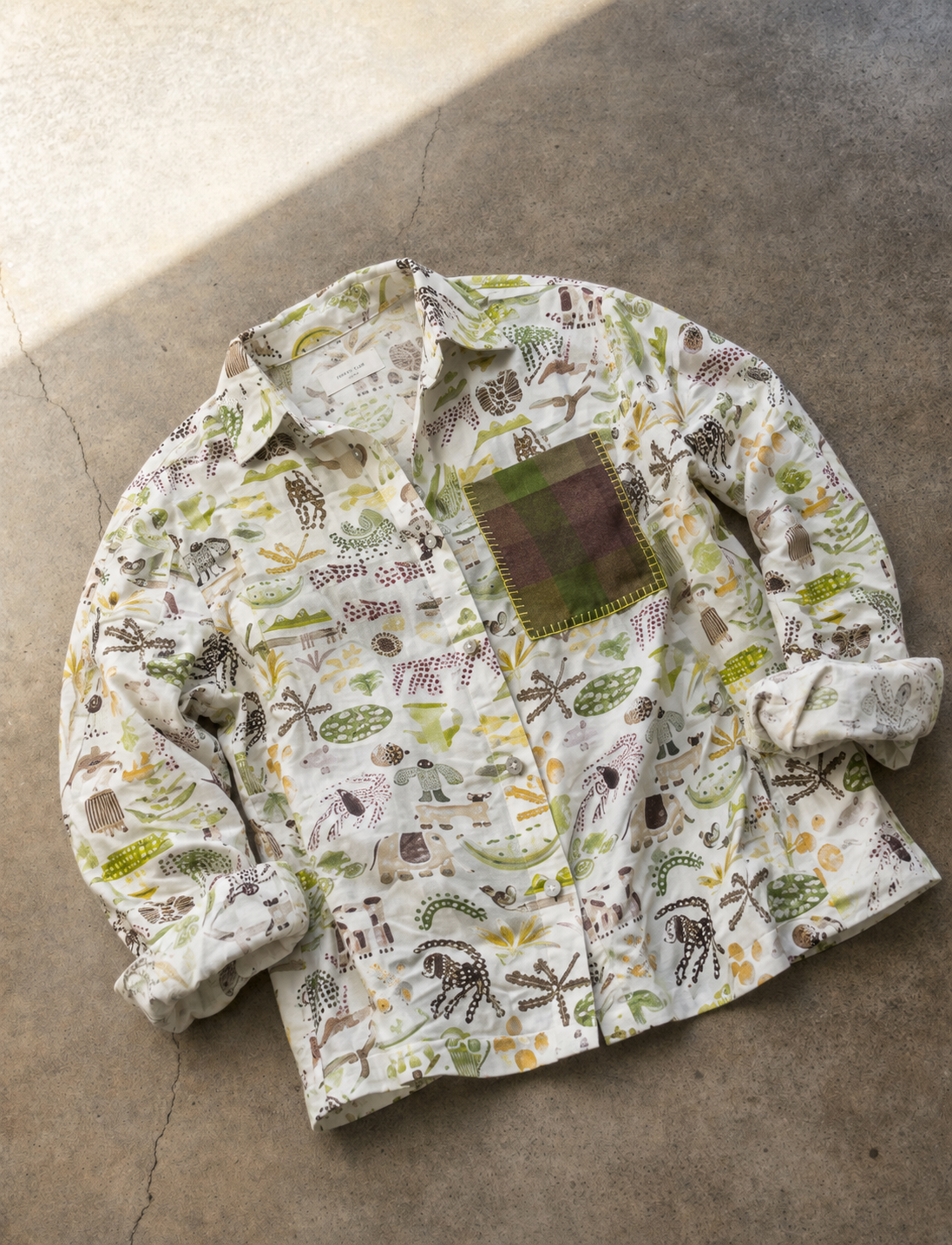 patch print shirt