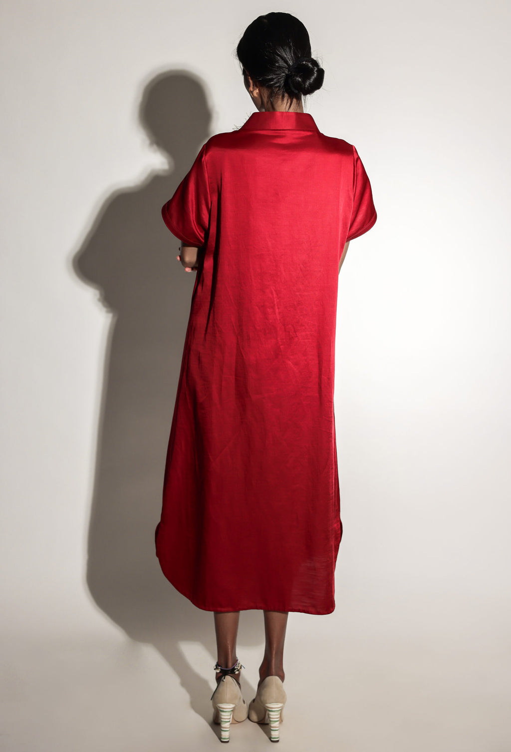 melting kaftan dress