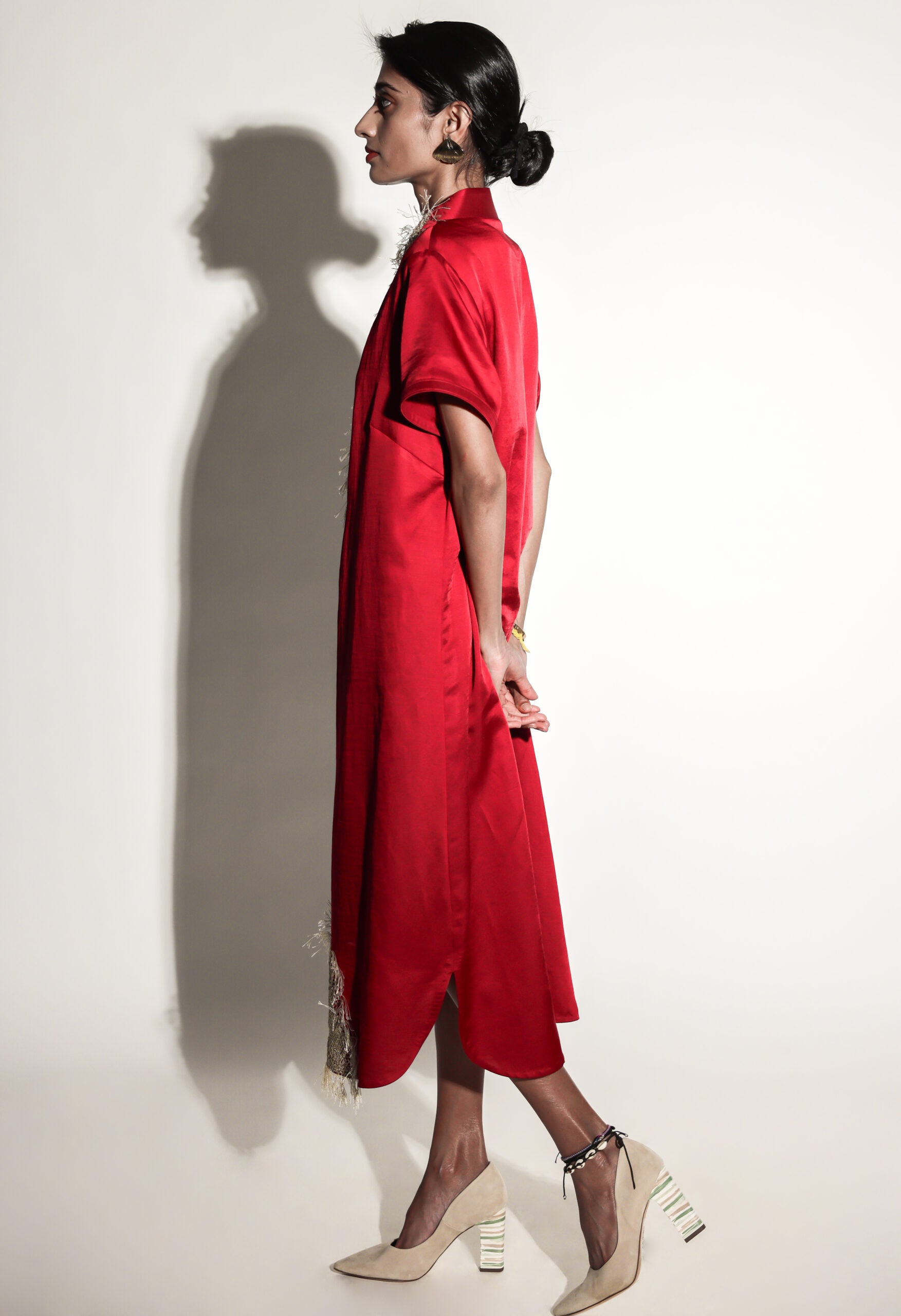 melting kaftan dress