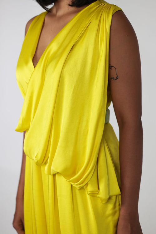 belted jumpsuit