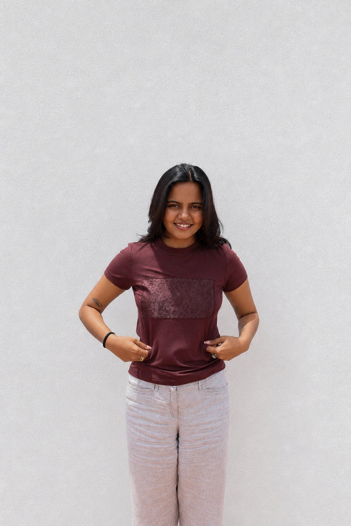 constellation block tee